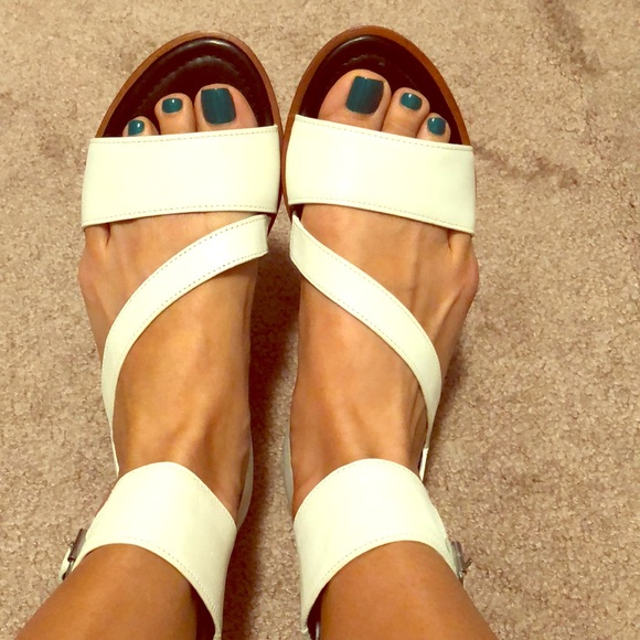 Trouve Shoes - Trouve  white gladiator sandals